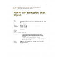 CRJS 1001-11 Final Exam Week 6 (Winter 20121)