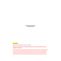 LAW 531 Week 4 Discussion, Intellectual Property