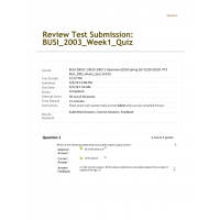BUSI 2003C-BUSI 2003-1 Week 1 Quiz