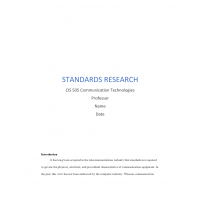 CIS 505 Week 2 Assignment 1, Standard Research Paper 1