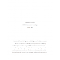 CIS 505 Week 7 Assignment, Case Study 3