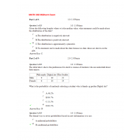 MATH 302 Midterm Exam 3 MATH 302 Midterm Exam 3