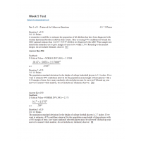 MATH 302 Week 5 Test MATH 302 Week 5 Test