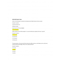 NSG 6435 Week 2 Quiz 1 NSG 6435 Week 2 Quiz 1