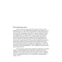 NURS 4150 Week 1 Discussion Question NURS 4150 Week 1 Discussion Question