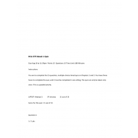 HCA 375 Week 1 Quiz HCA 375 Week 1 Quiz