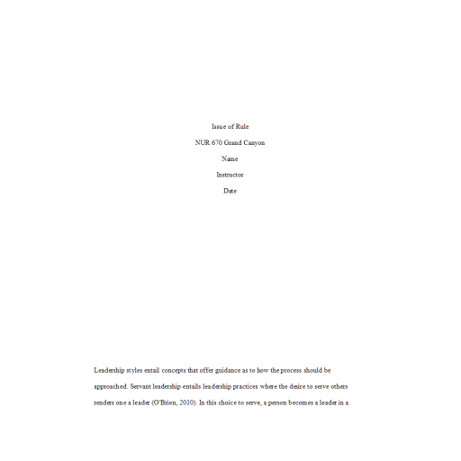 NUR 670 Week 7 Video Link response