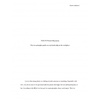 NUR 670 Week 8 Discussion NUR 670 Week 8 Discussion