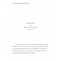 AMP 492 Topic 6 Assignment 2, Implementing Change (Naval Medical Center) AMP 492 Topic 6 Assignment 2, Implementing Change (Naval Medical Center)
