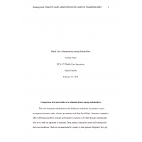 HCA 675 Week 1 Assignment, Health Care Administration among Stakeholders HCA 675 Week 1 Assignment, Health Care Administration among Stakeholders
