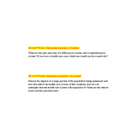 HCA 675 Week 2 Discussion 1 and 2 with Answers HCA 675 Week 2 Discussion 1 and 2 with Answers