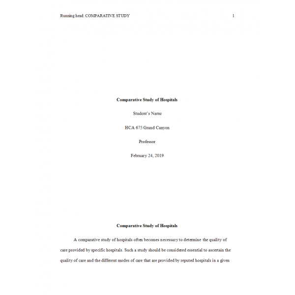 HCA 675 Week 4 Assignment, Process of Care HCA 675 Week 4 Assignment, Process of Care