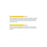 HCA 675 Week 4 Discussion 1 and 2 with Answers HCA 675 Week 4 Discussion 1 and 2 with Answers