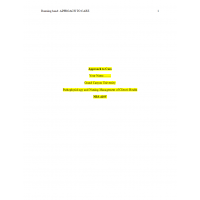 NRS 410V Week 2 Assignment, Approach to Care 2 NRS 410V Week 2 Assignment, Approach to Care 2