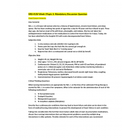 NRS 410V Week 3 Discussion Question, Case Scenario - Mrs NRS 410V Week 3 Discussion Question, Case Scenario - Mrs