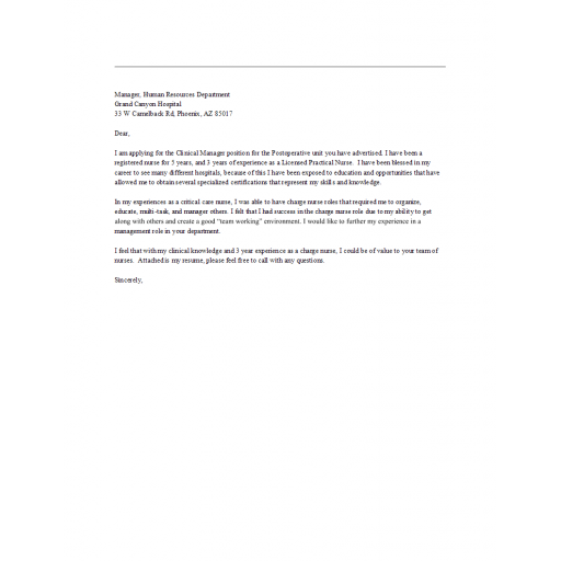 NRS 451VN Week 1 Assignment, Professional Resume with Cover Letter