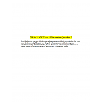 NRS 451VN Week 1 Discussion Question 2 NRS 451VN Week 1 Discussion Question 2