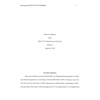 NRS 451VN Week 3 Assignment, Executive Summary NRS 451VN Week 3 Assignment, Executive Summary