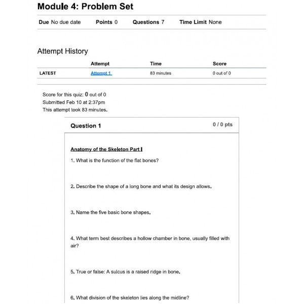 BIOD 151 Module 4 Problem Set