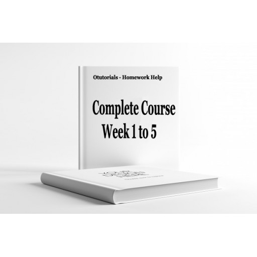 CRJ 312 Week 1 to 5, Assignment, Discussion - Complete