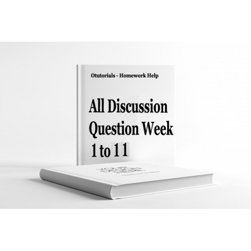 SOCW 6060 Discussions Question with Responses Week 1 to 10