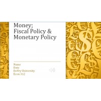 ECON 312 Week 7 Discussion